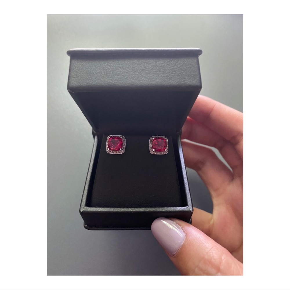 Ruby Earrings - image 1